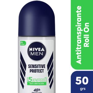 Nivea Antitranspirante Rollon Sensitive Protect 50 Gr