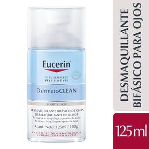 Eucerin Dermatoclean Desmaquillante Bifasico De Ojos 125 Ml