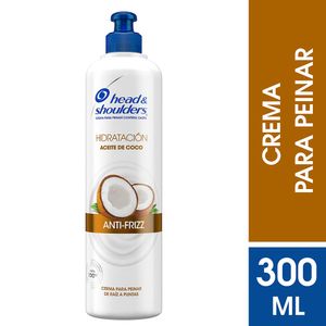 Head & Shoulders Crema Para Peinar Aceite De Coco 300 Ml