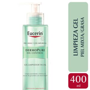 Eucerin Dermopure Oil Control Gel Limpiador 400ml