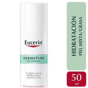 Eucerin Dermopure Oil Control Fluido Hidrat Matificante 50ml