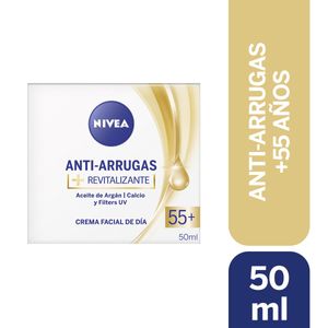 Nivea Crema Facial Antiarrugas Revitalizante 55+ 50 Ml