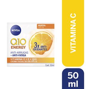 Nivea Crema Facial Q10 Plus C Dia Fps 15 Antiage Energy 50ml