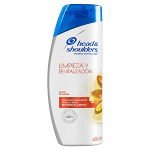 Shampoo Head&.shoulders Limpieza Y Reavilitacion Argan x375ml