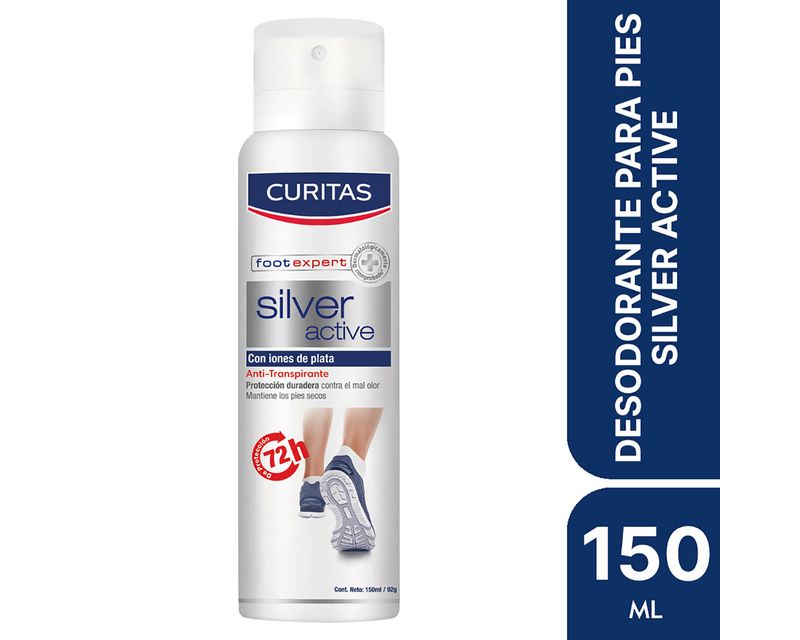 Curitas-Desodorante-Para-Pies-Silver-Active-150-Ml